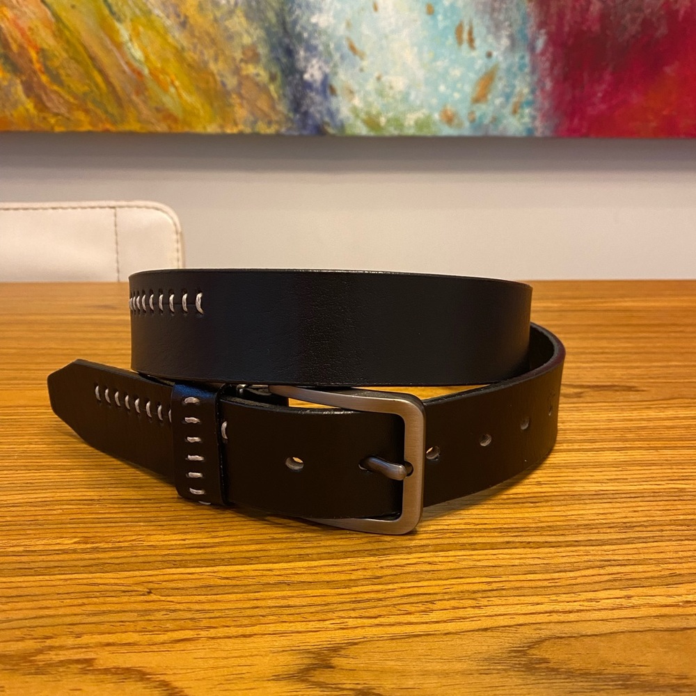Men’s leather belt Sz 44